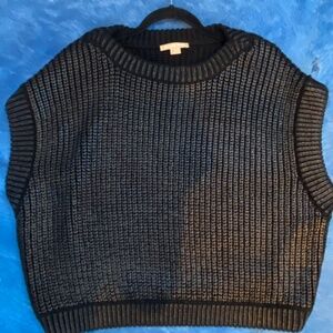 metallic coated Michael Kors Sleeveless sweater